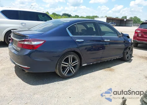2017 Honda Accord Sport Se from USA, damaged, VIN 1HGCR2F10HA141141